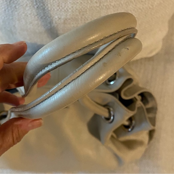 Furla Taupe Leather Top Handle Bag. Excellent used condition. Preloved - Picture 3 of 15